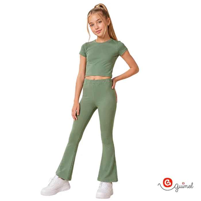 4262 Calza Nena Teen Oxford Lycra Yoga