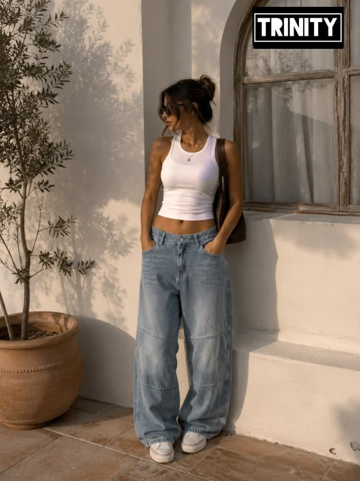 Jean Baggy Claro