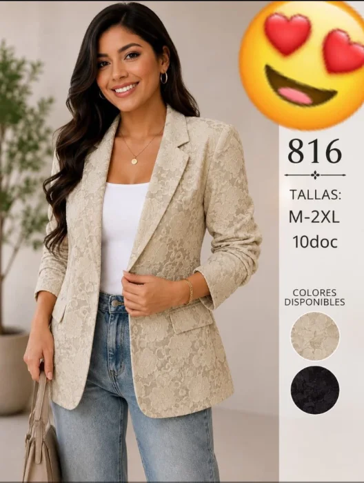 Blazer Encaje