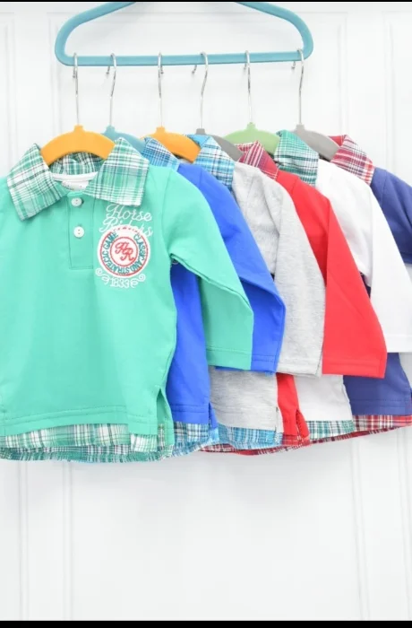 Choba de Bebe Tipo Camisa