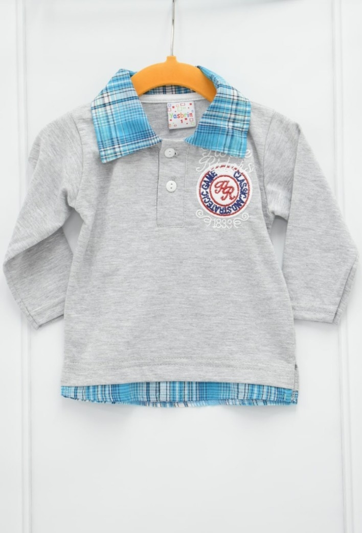 Choba de Bebe Tipo Camisa - Imagen 2