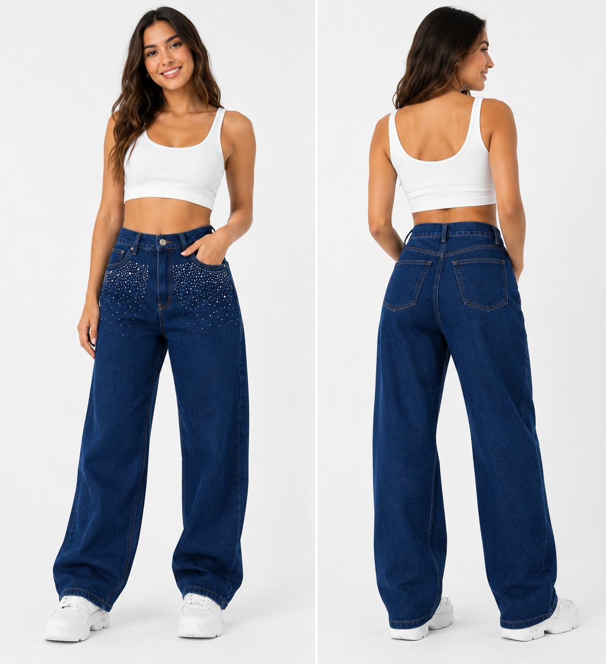 Pantalones de Jeans de Dama - Imagen 2
