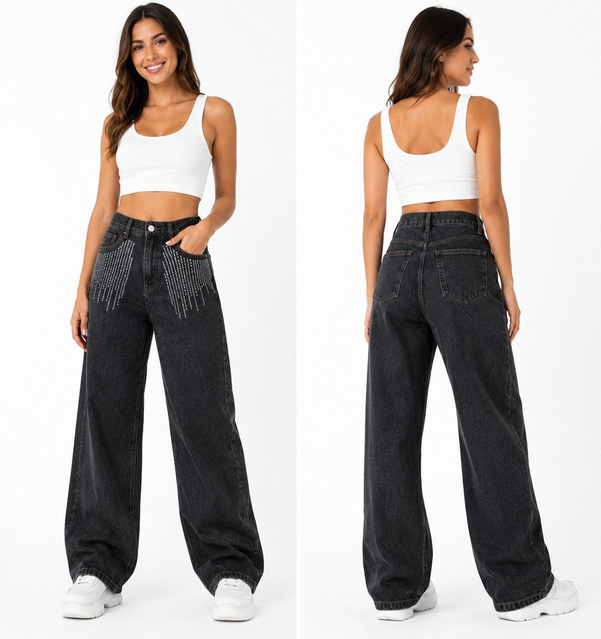 Pantalones de Jeans de Dama - Imagen 3