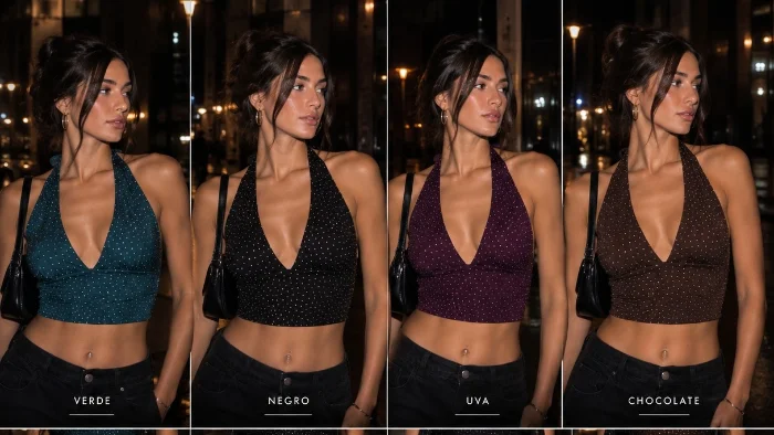 Top con Brillo