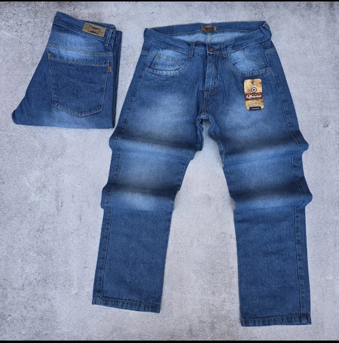 Pantalón Mom Recto de Hombre Azul Eston Localizado