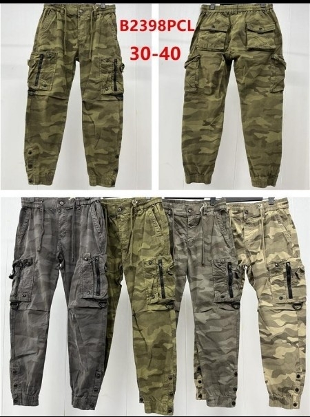Jogger Importado Camuflado con Botones - Imagen 2