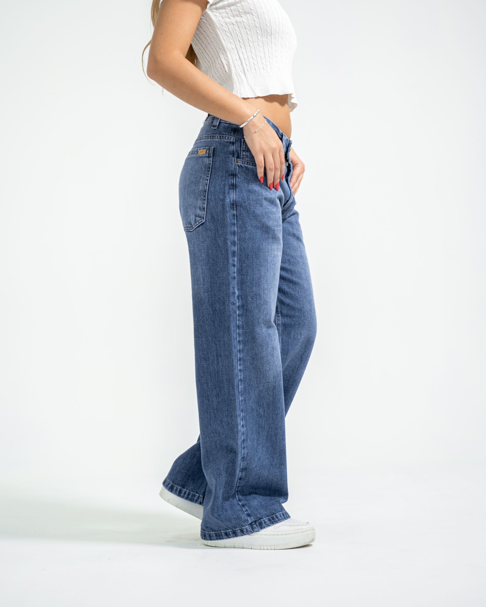 Wide Leg Rigido Unisex Azul Arenado - DSC00475.jpg