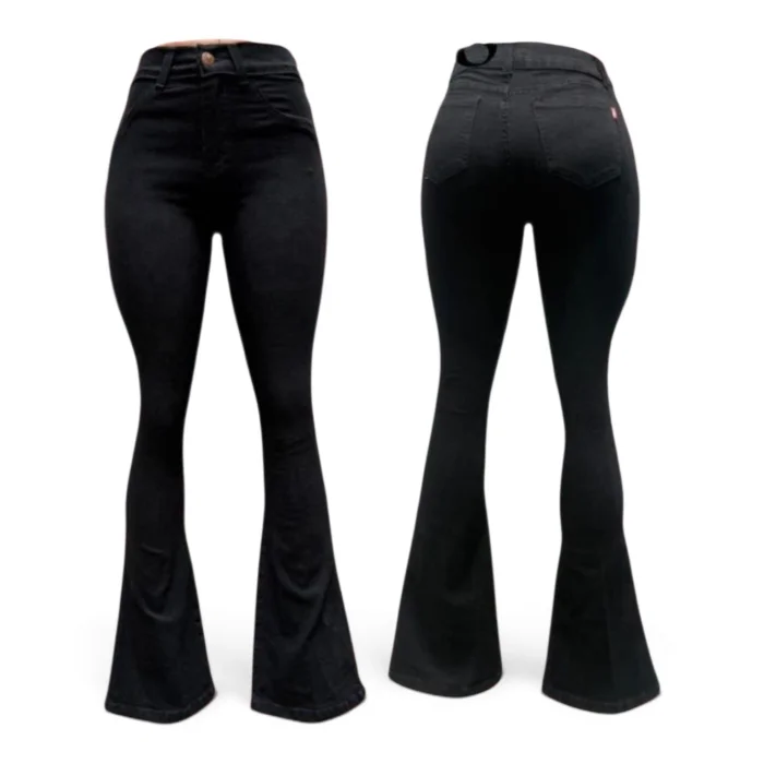 Pantalón Jean Oxford Dama Negro