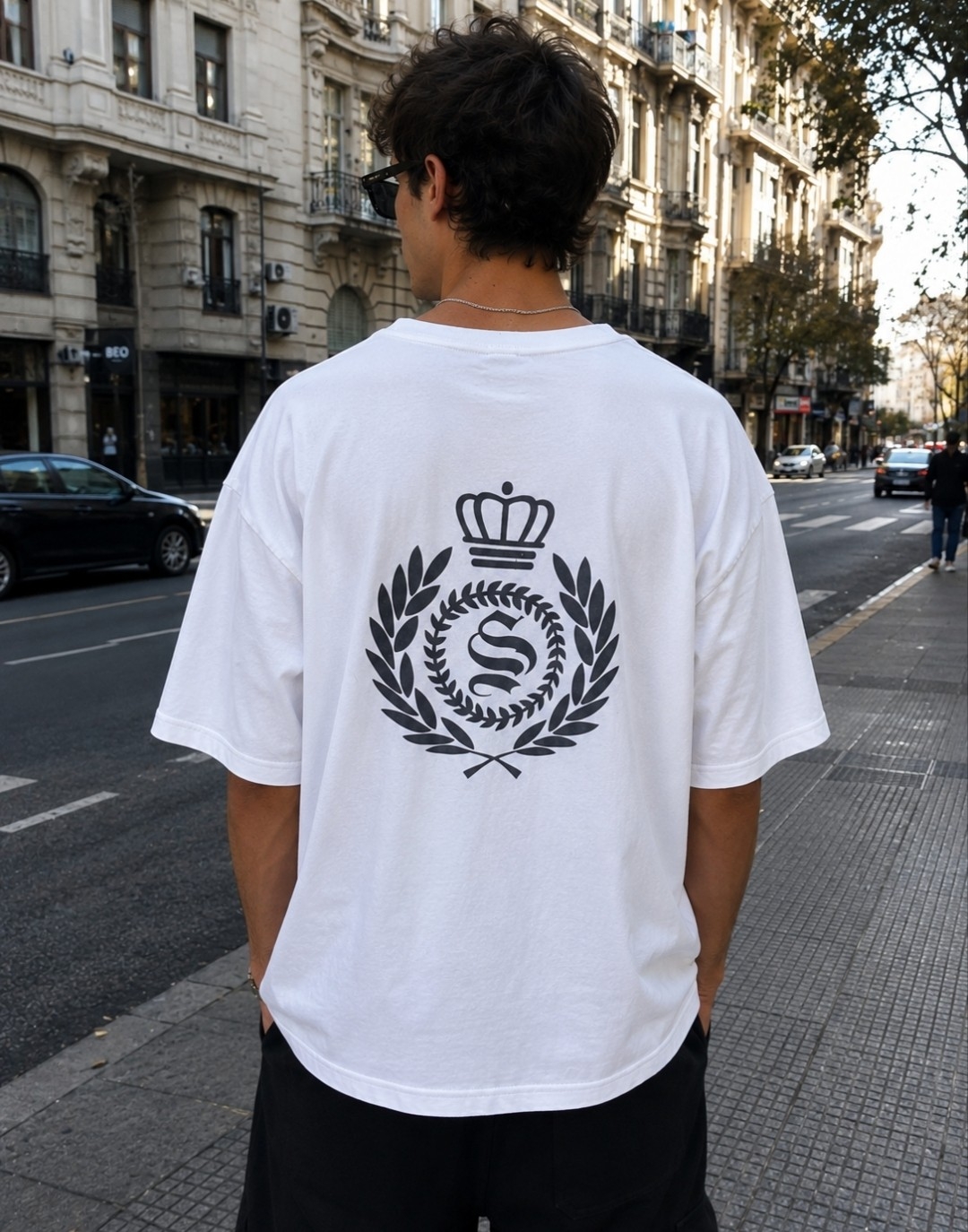 Remera Oversize Estampadas Algodón Peinado - Imagen 3