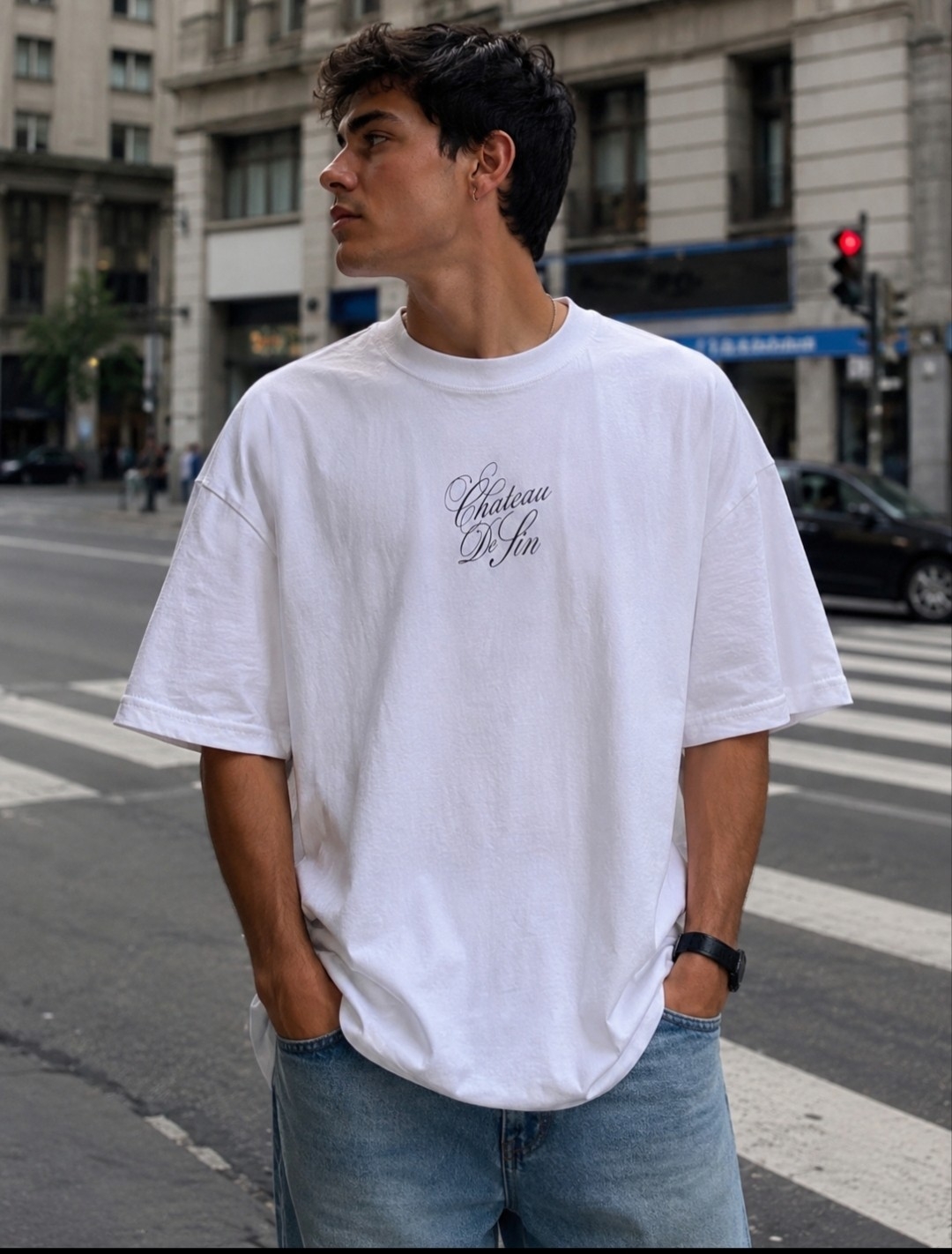 Remera Oversize Estampadas Algodón Peinado - Imagen 2