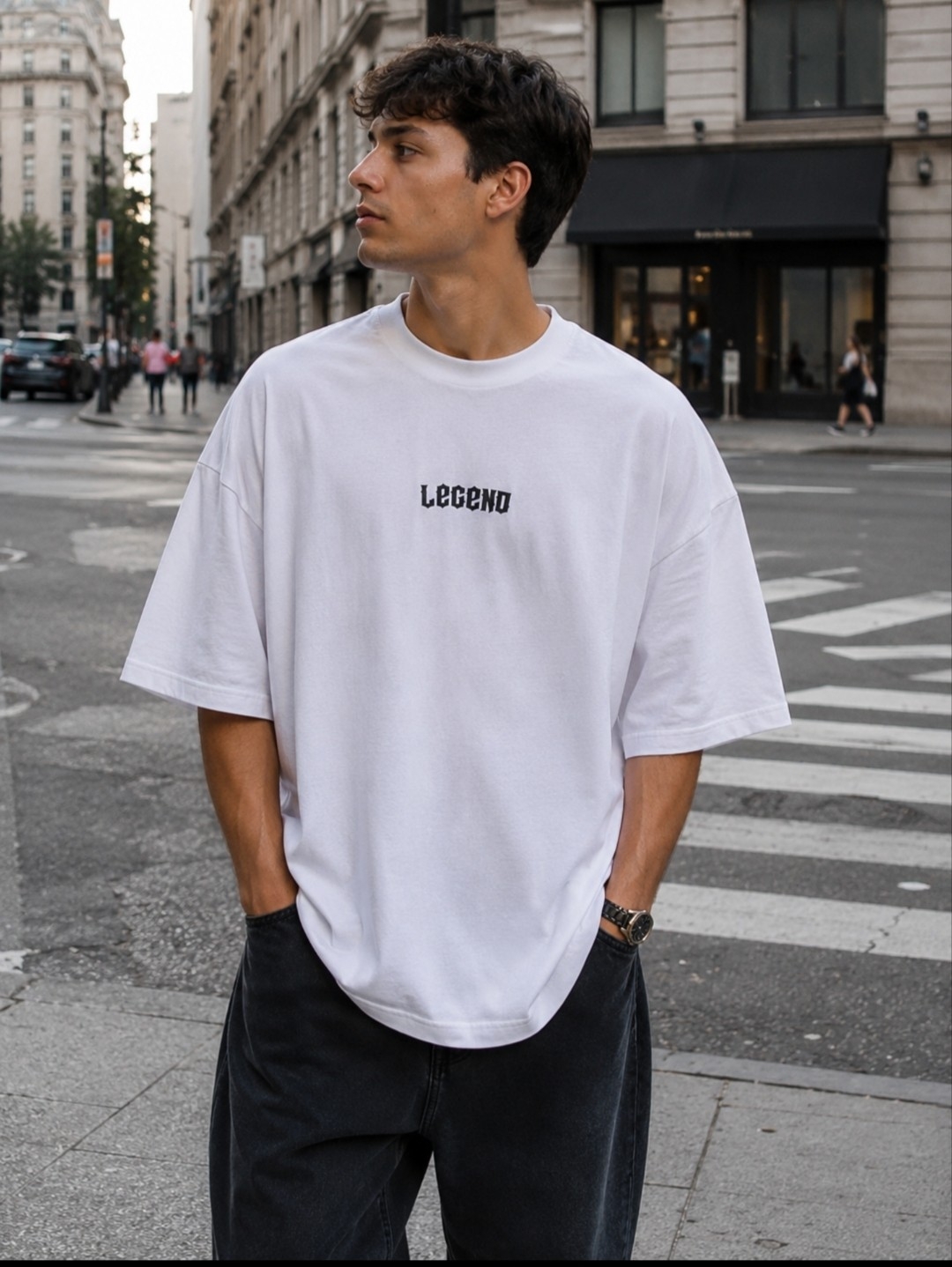 Remera Oversize Estampadas Algodón Peinado - Imagen 2