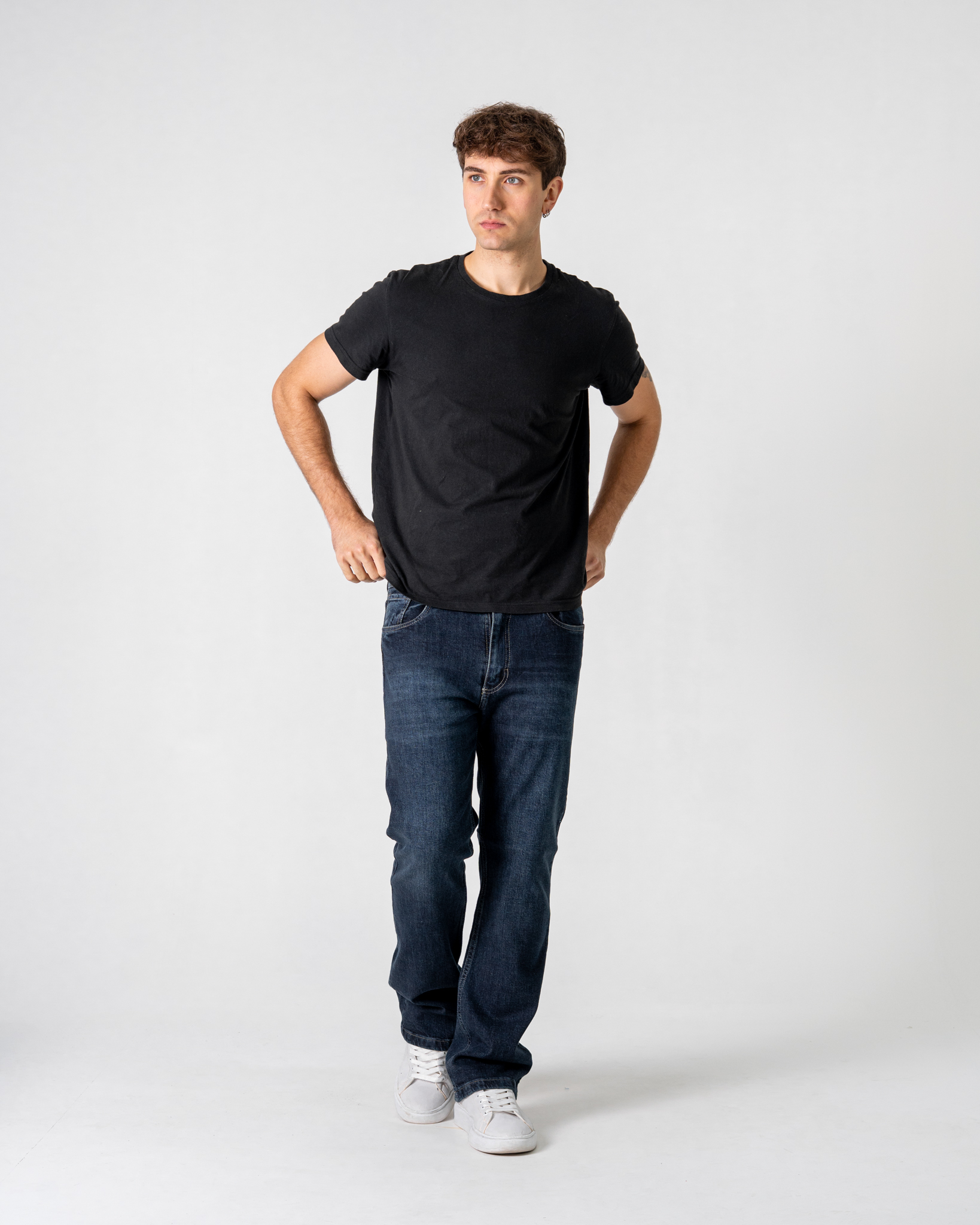 Pant. Hombre Flare Elastizado Óxido Oscuro - DSC08856.jpg