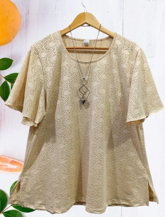 Remera Brodery Talles Grandes del 6 al 10 por Pedido