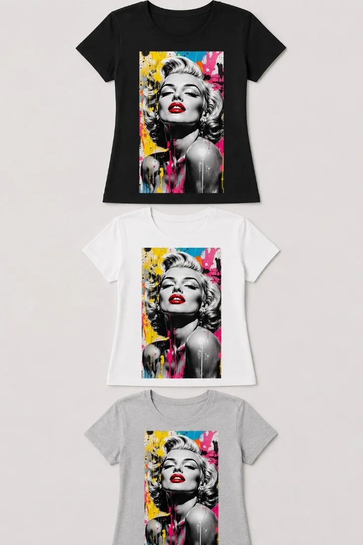 Remera Marilyn Monroe - Imagen 1