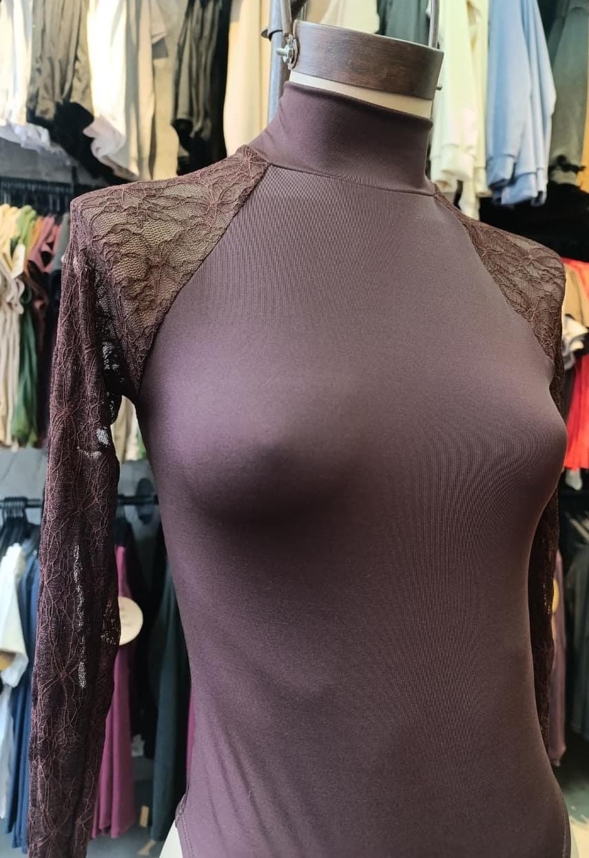 Body Polera con Encaje - Imagen 2