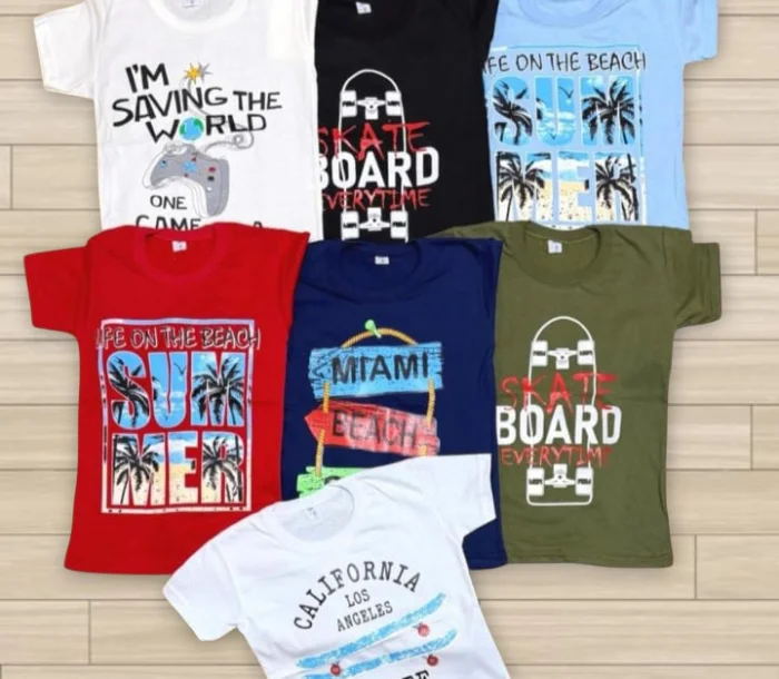 Remeras Algodón Estampado