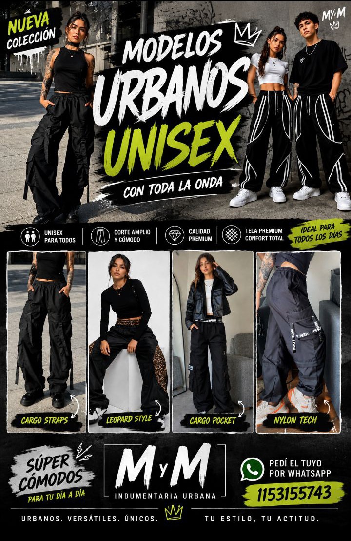 Modelos Urbanos Unisex - Imagen 3