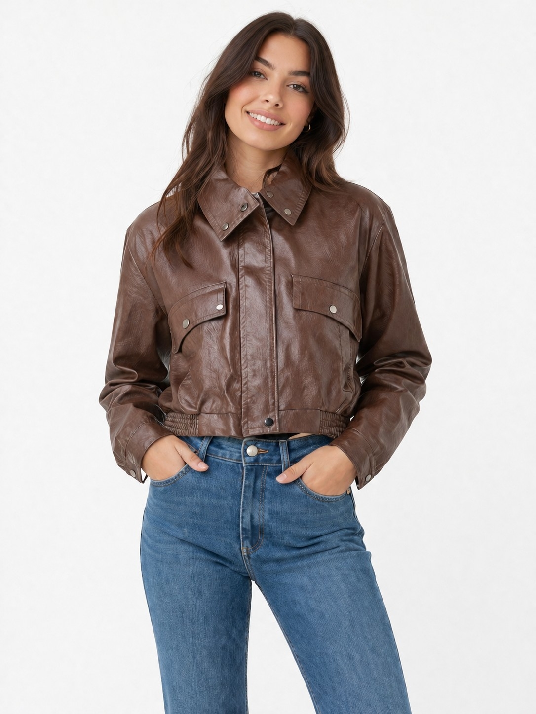 Campera Oversize Solo Choco - Imagen 2