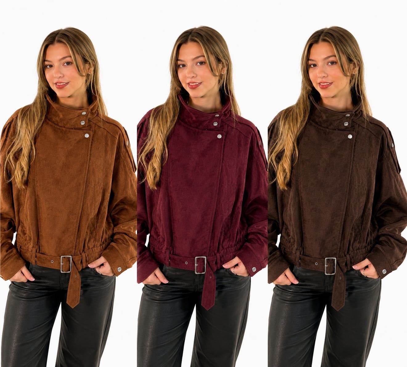 Campera Gamuza Oversize - Imagen 3