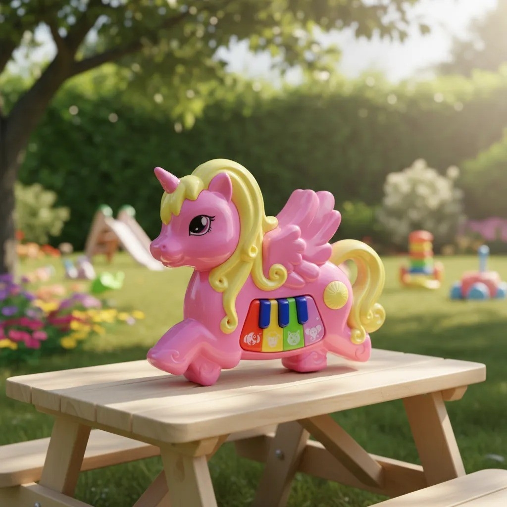 Teclado Musical Infantil de Juguete Unicornio - Imagen 2
