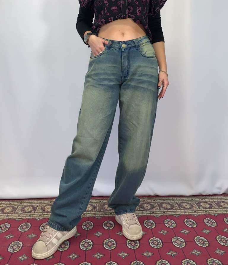 Baggy Oxide Woman (tiro Medio) - Imagen 2