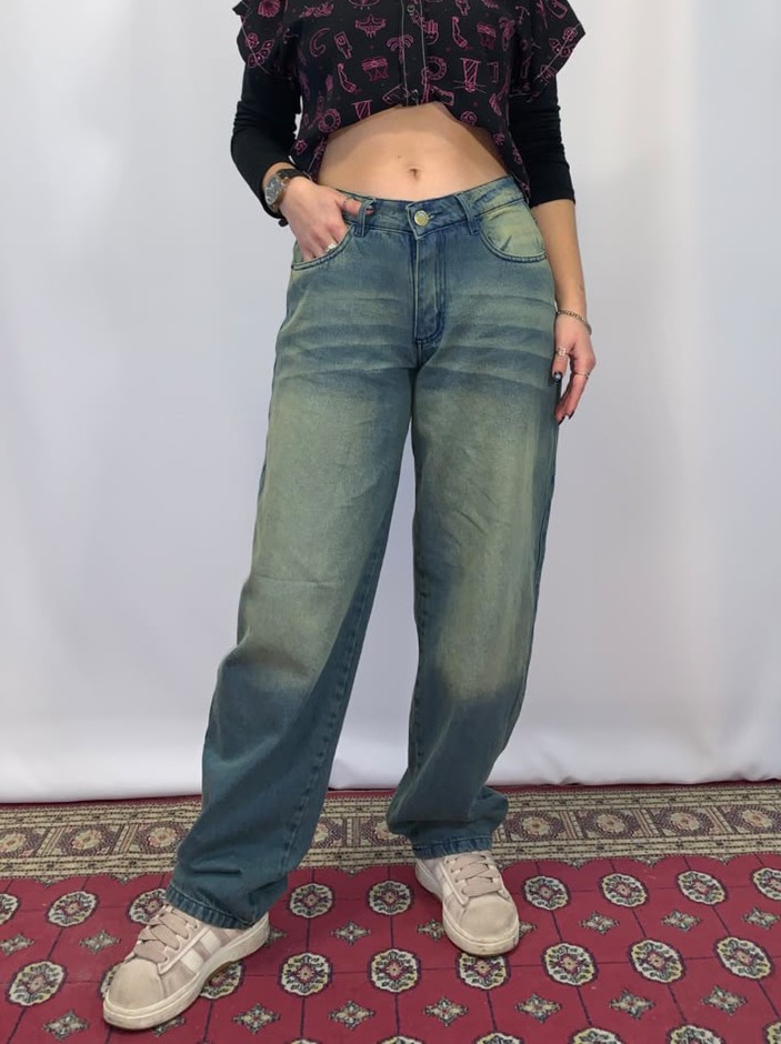 Baggy Oxide Woman (tiro Medio) - Imagen 5