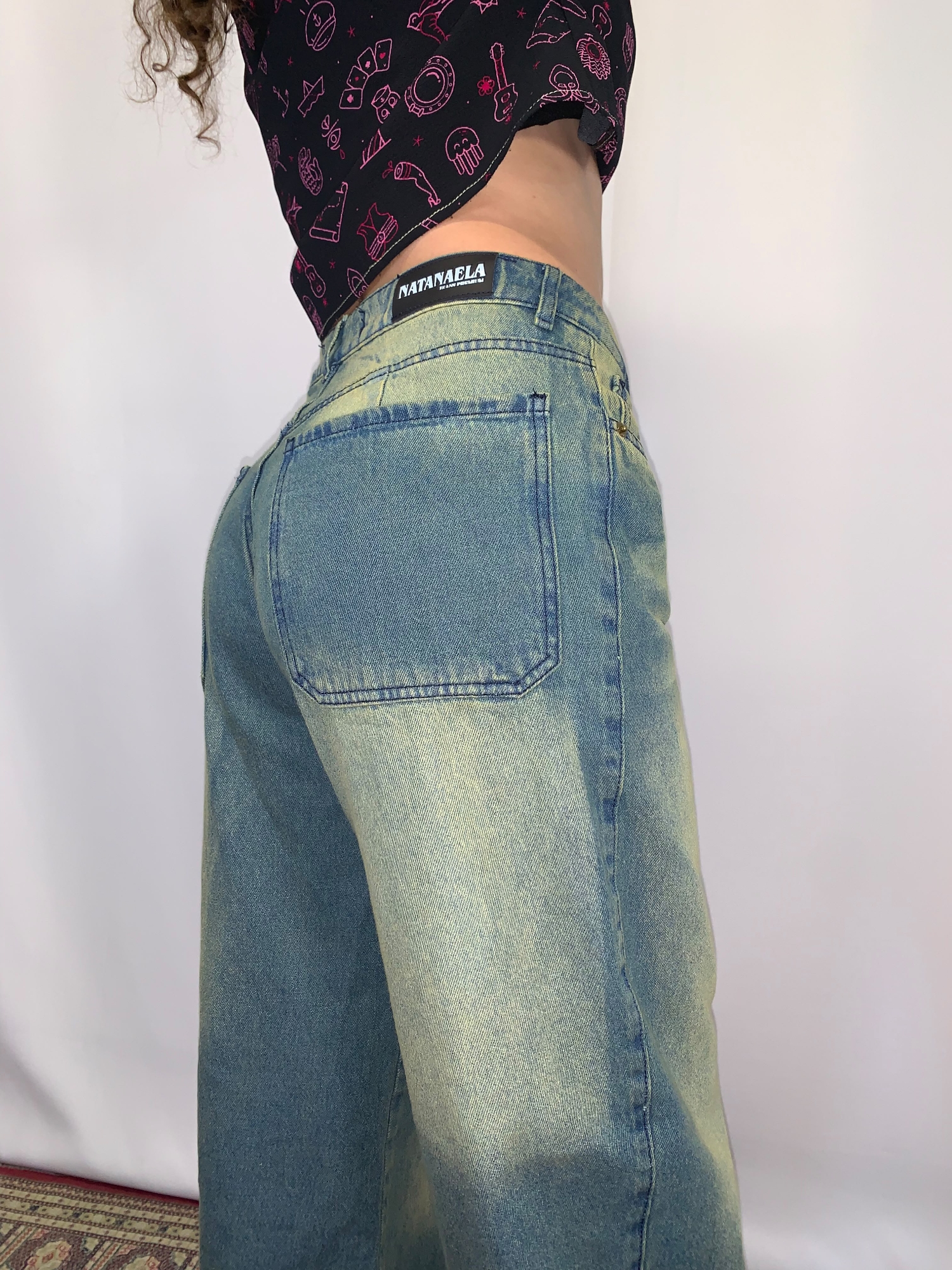 Baggy Oxide Woman (tiro Medio) - Imagen 3