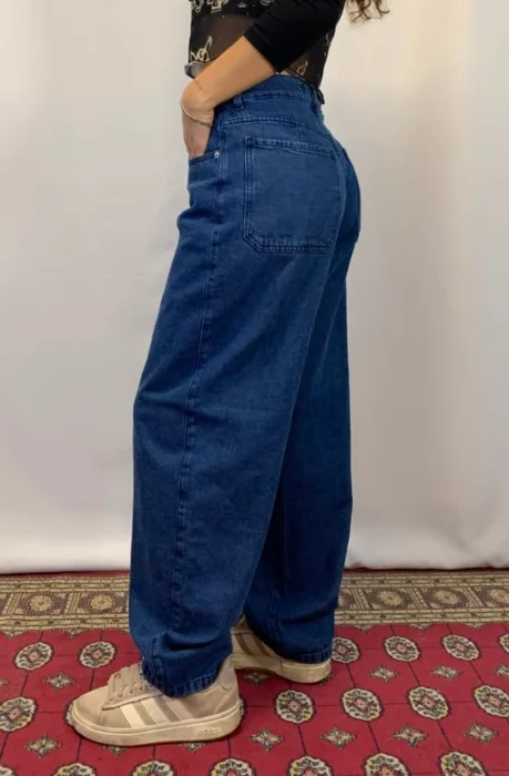 Baggy Carpintero Woman (tiro Medio)