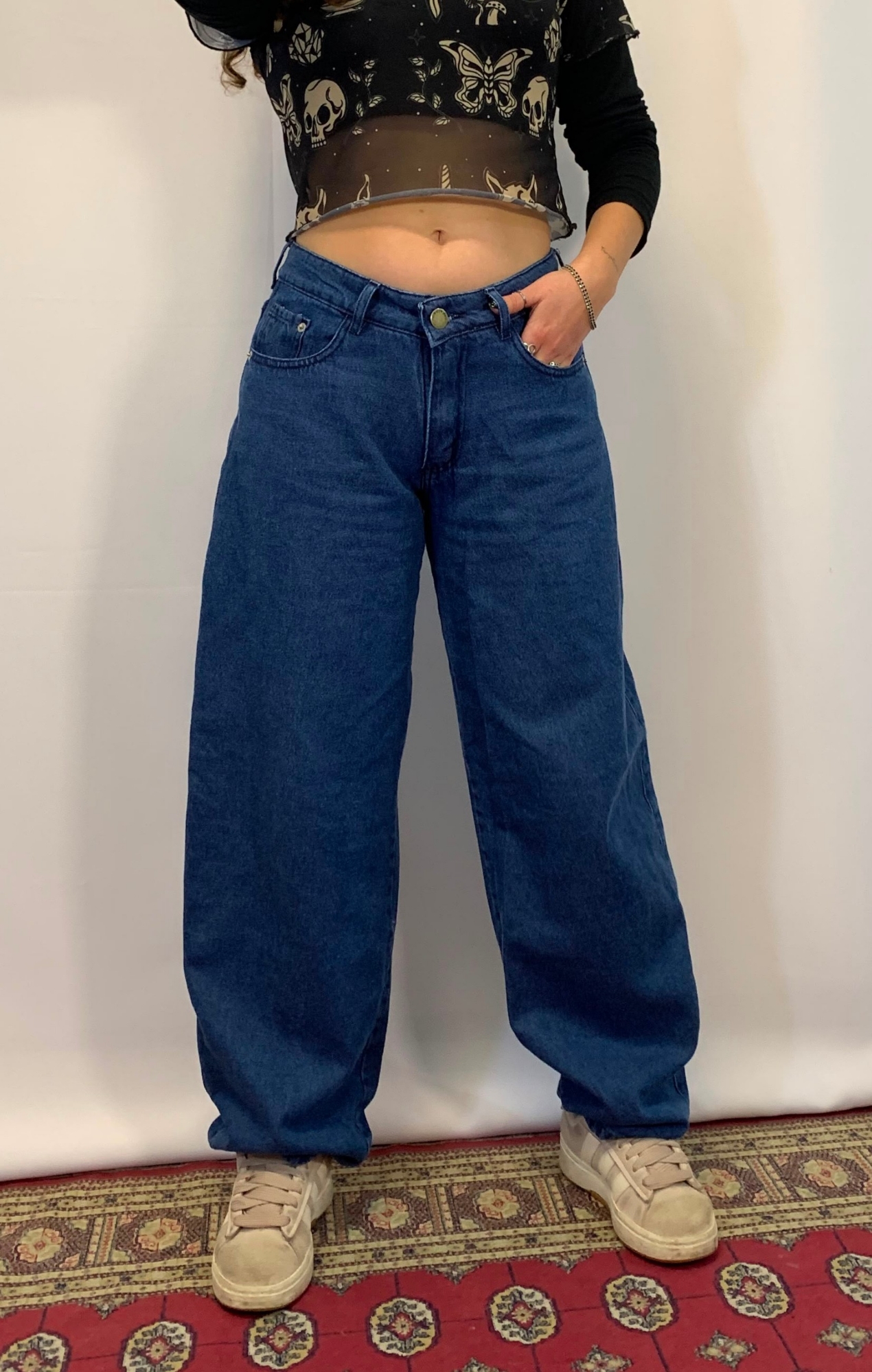 Baggy Carpintero Woman (tiro Medio) - Imagen 2