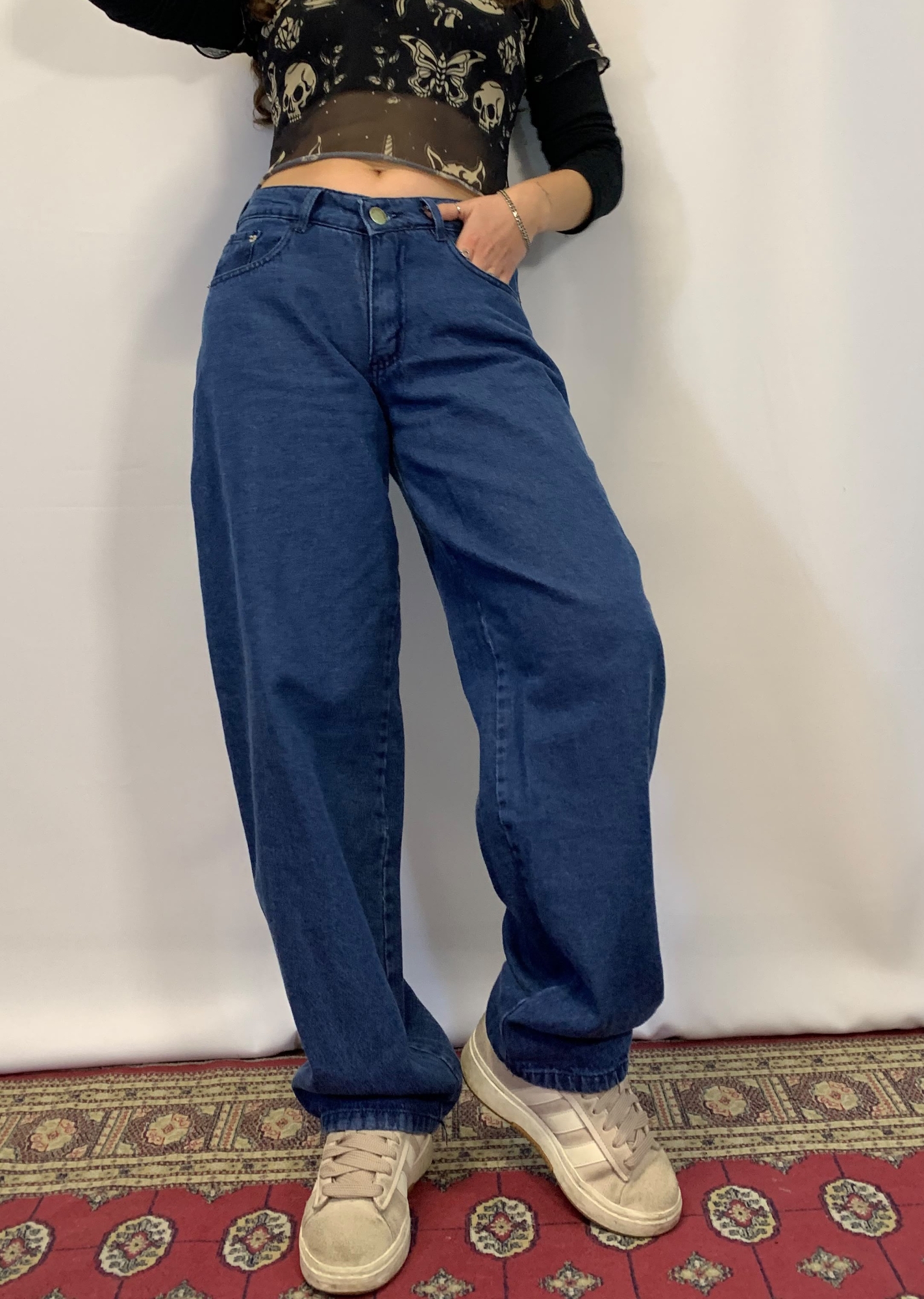 Baggy Carpintero Woman (tiro Medio) - Imagen 3