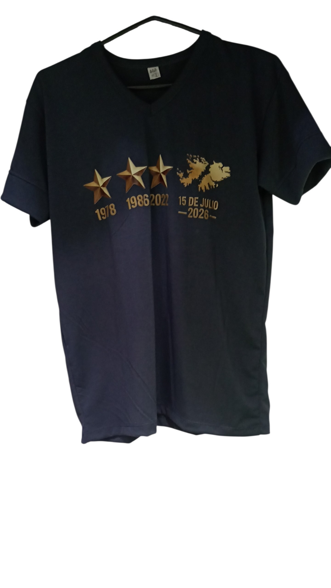 Remeras Cuello V Malvinas Argentinas - Imagen 3