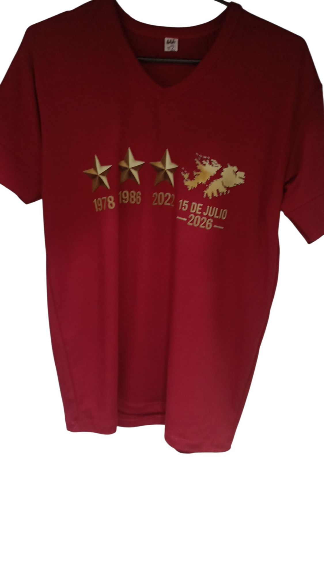 Remeras Cuello V Malvinas Argentinas - Imagen 4