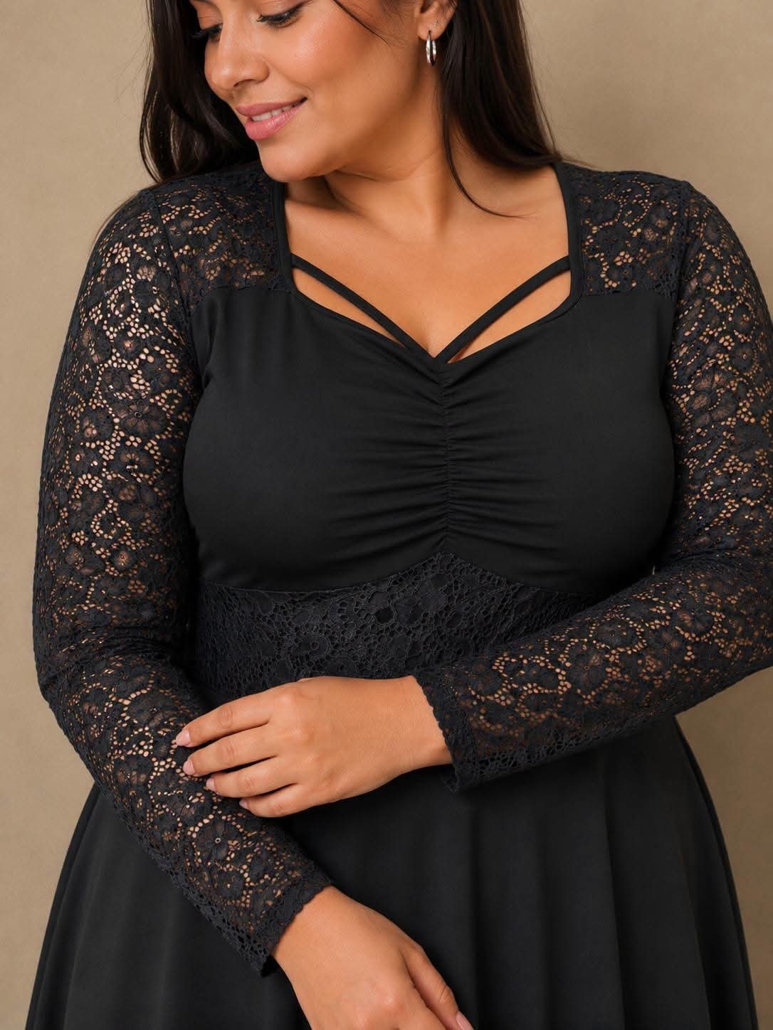 Vestido de Intiway con Encaje - Imagen 2