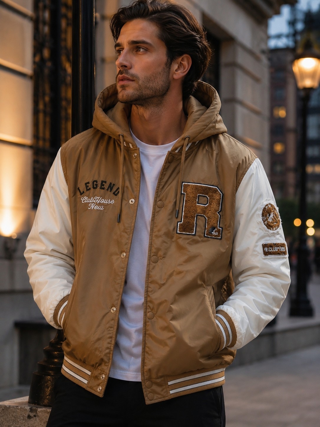 Campera Universitaria Importada - Imagen 2