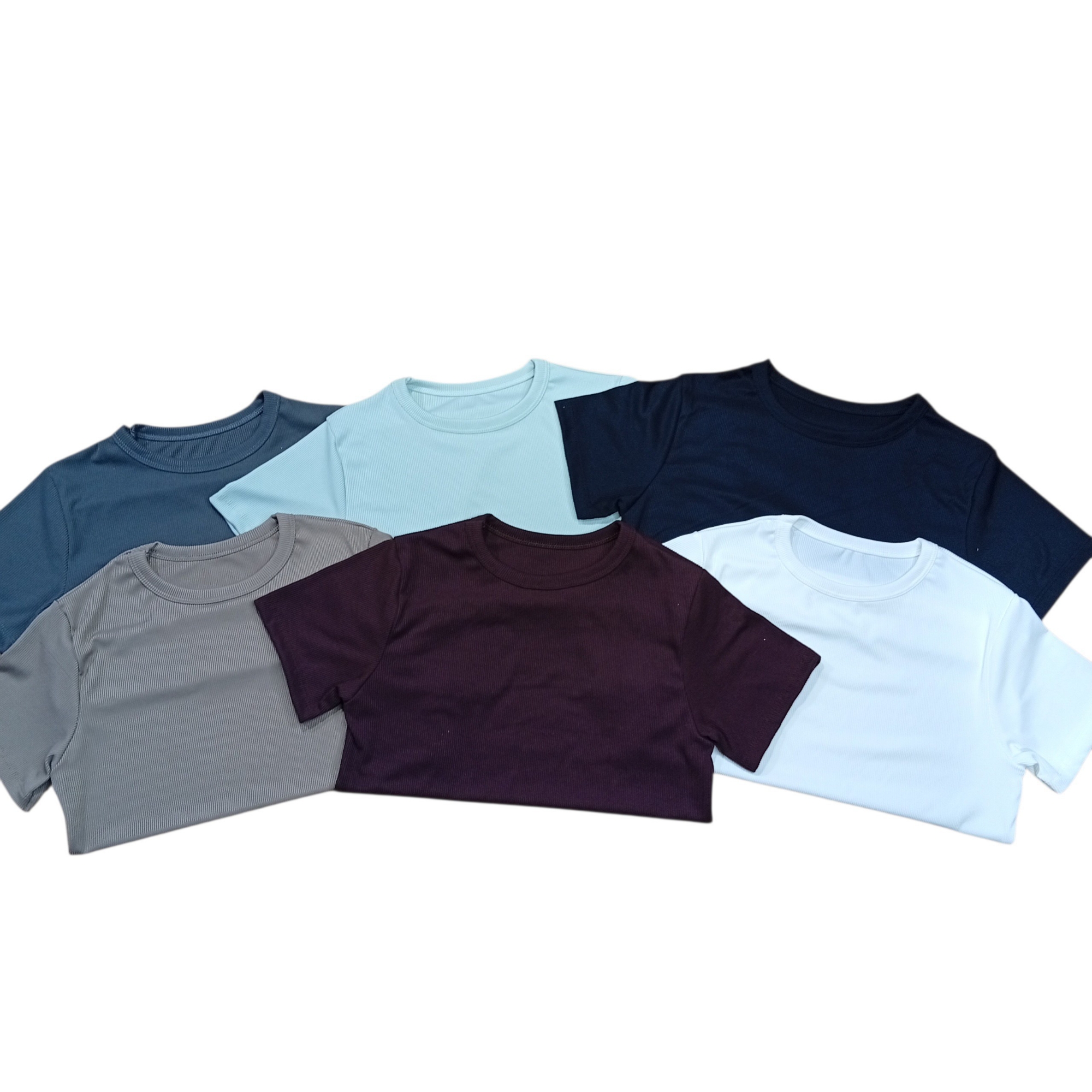 Remeras Básicas Talle Único M/l - Imagen 2