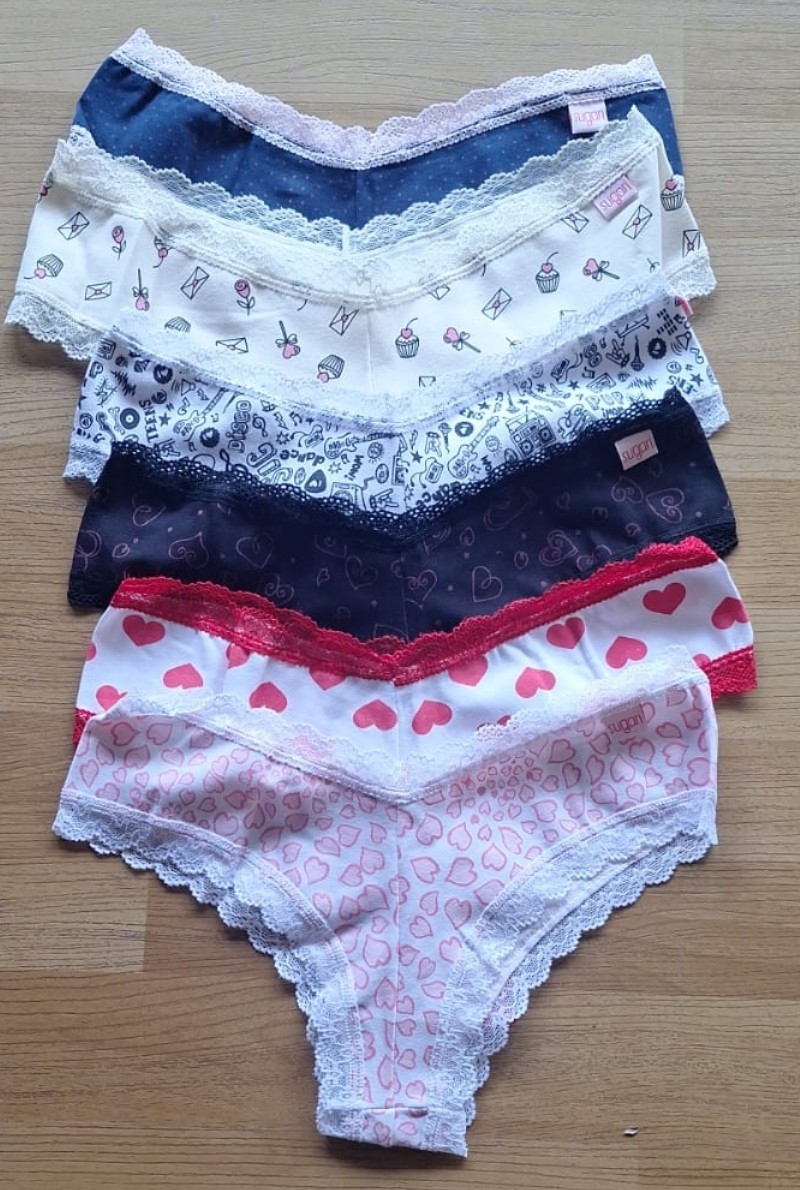 Culotte Less Estampado Art 1349/p Sugary - Imagen 5