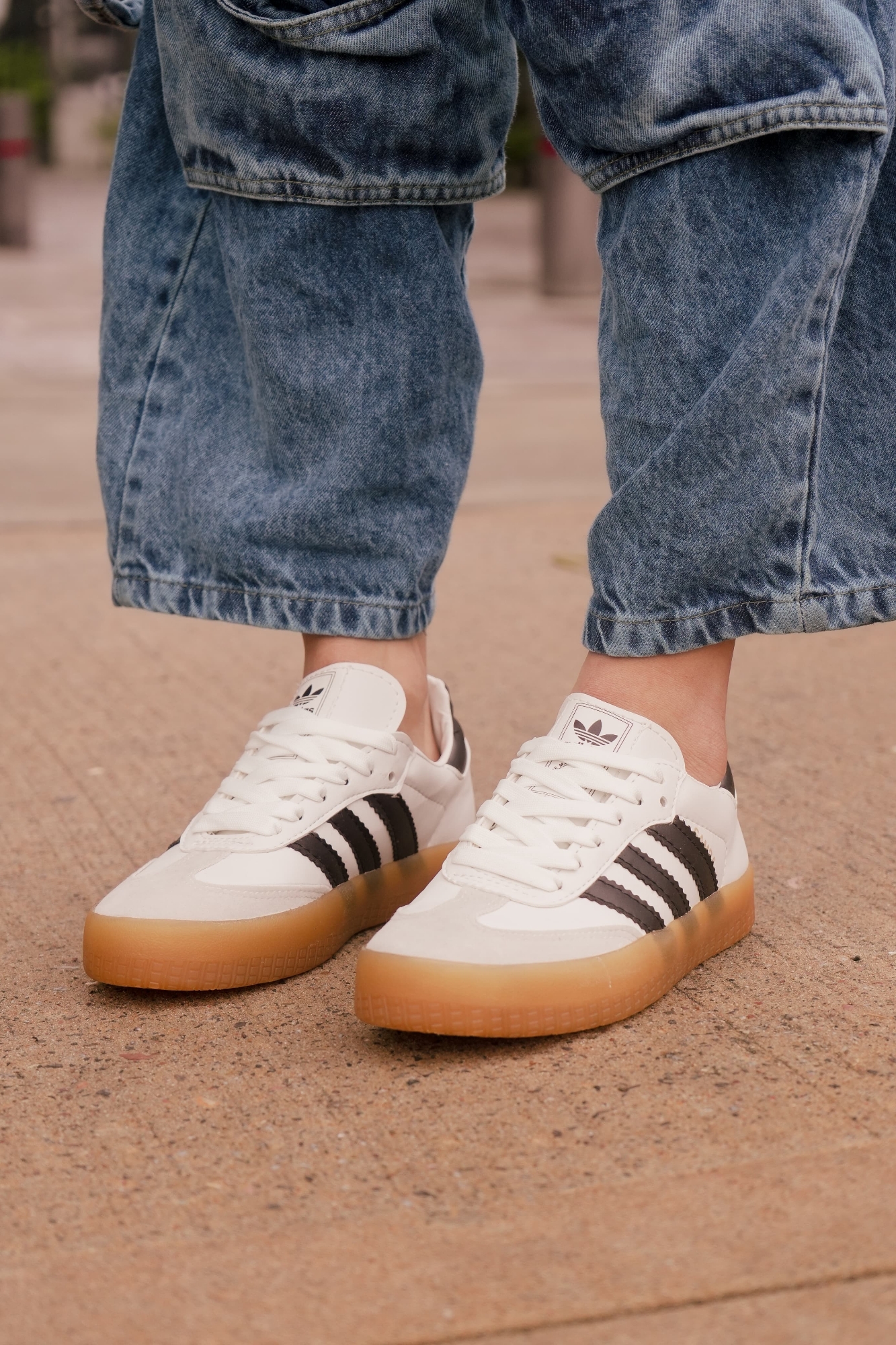 Zapatillas Nacionales Samba Plataforma - Imagen 4