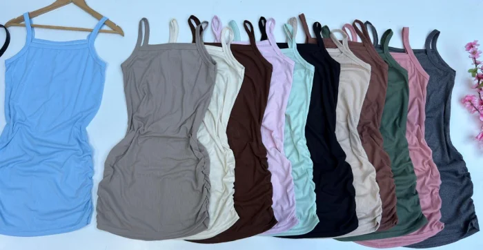 Vestidos Frunce