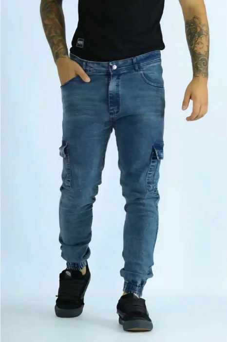 Jean Mom Cargo
