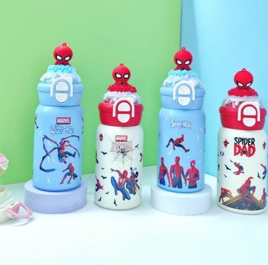 Botella Spiderman  Cabe Importadas  500 Ml Termico - Imagen 2
