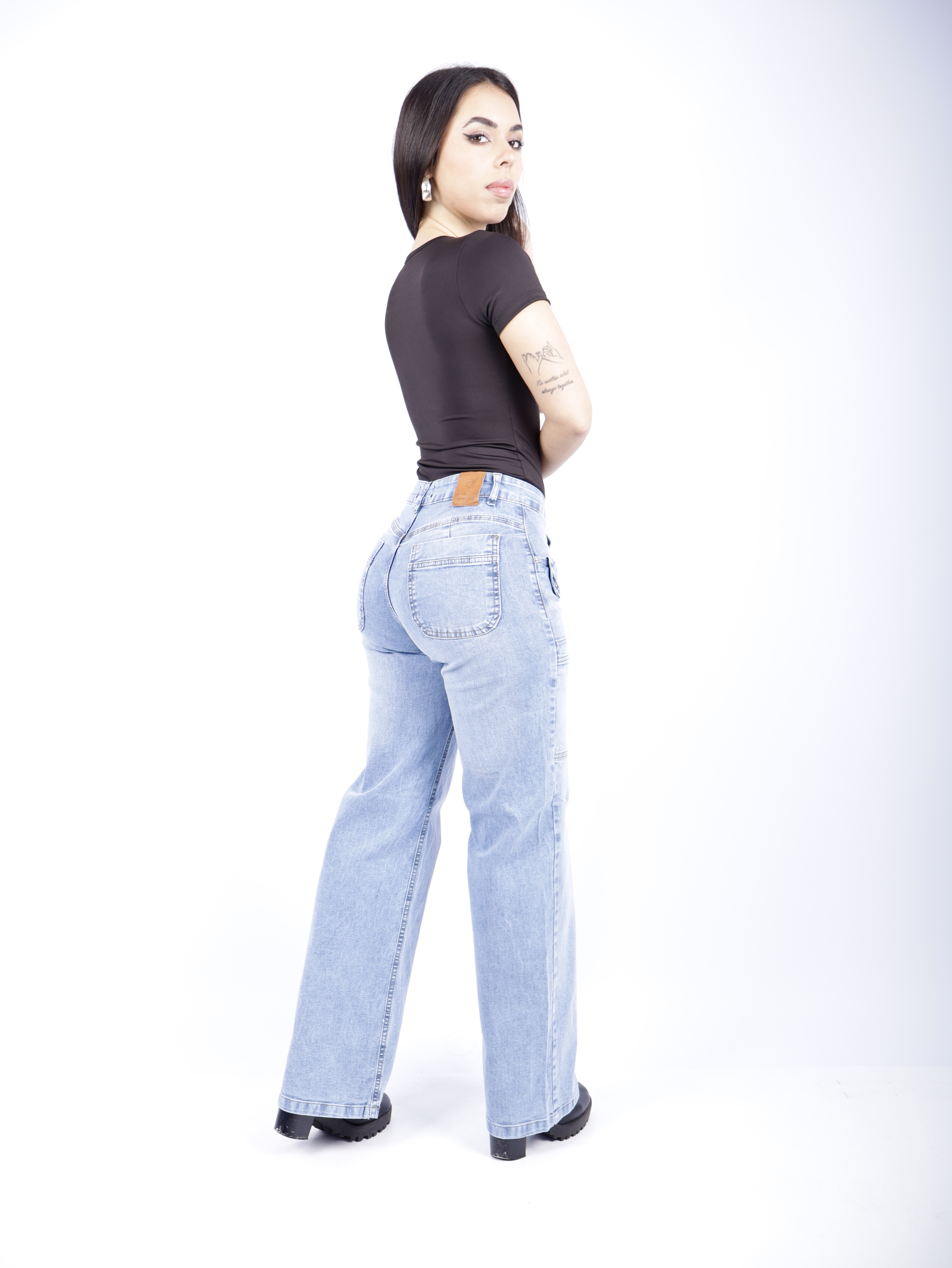 Wide Leg Elastizado Celeste - 6.JPG