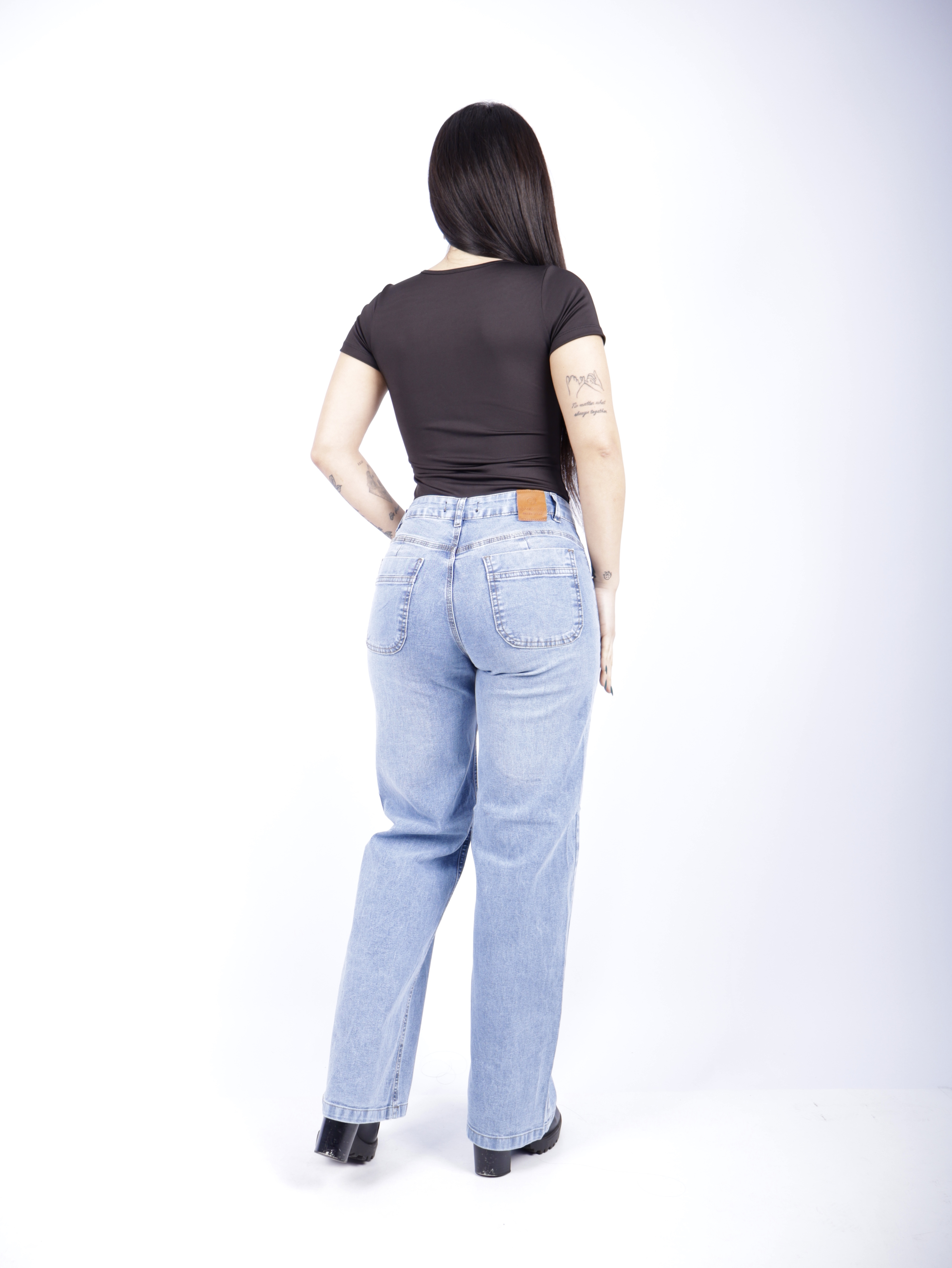 Wide Leg Elastizado Celeste - 4.JPG