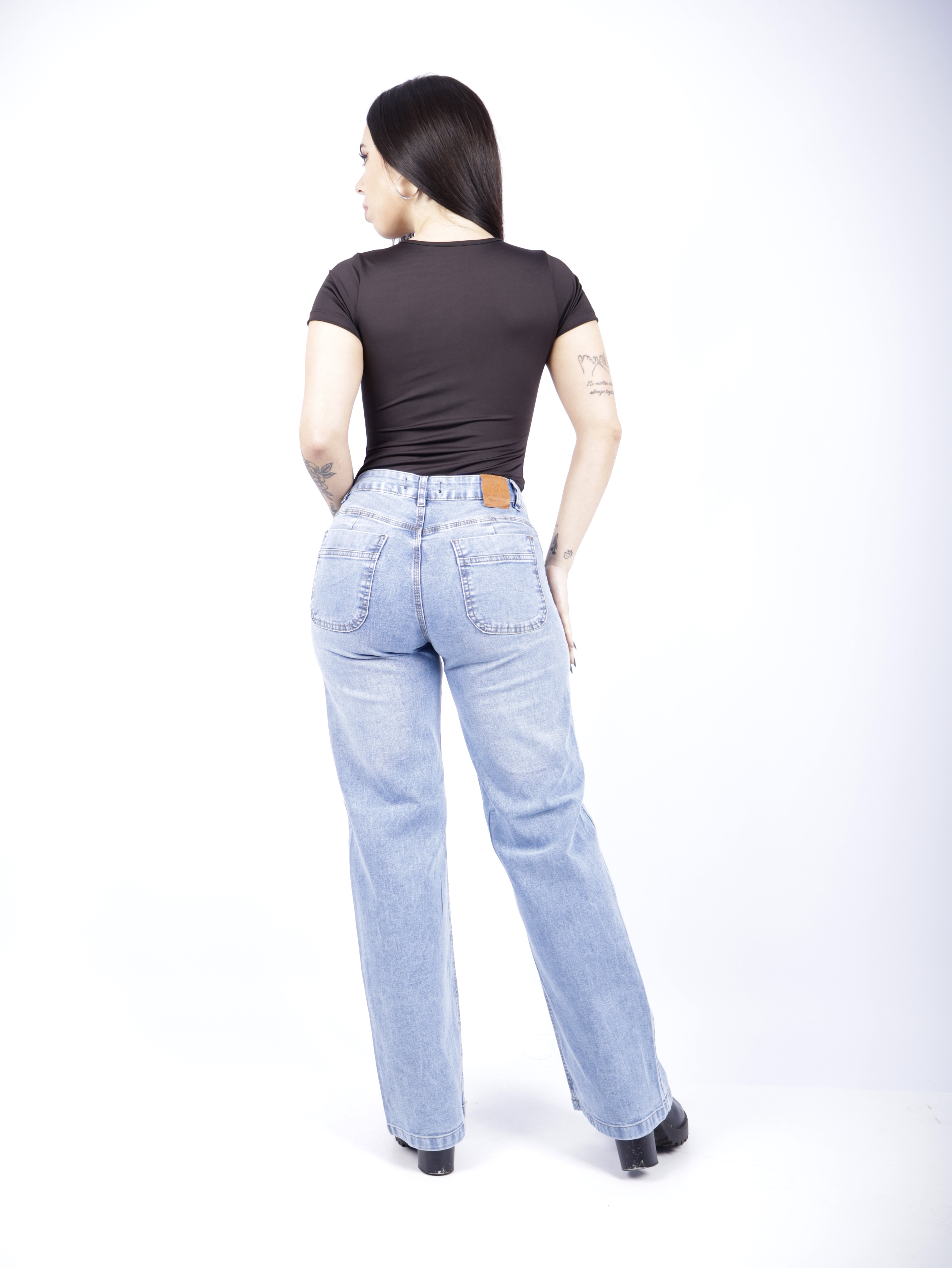 Wide Leg Elastizado Celeste - 5.JPG