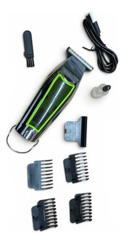 Cortadora Inalambrica de Pelo Patillera Barberia Masculina