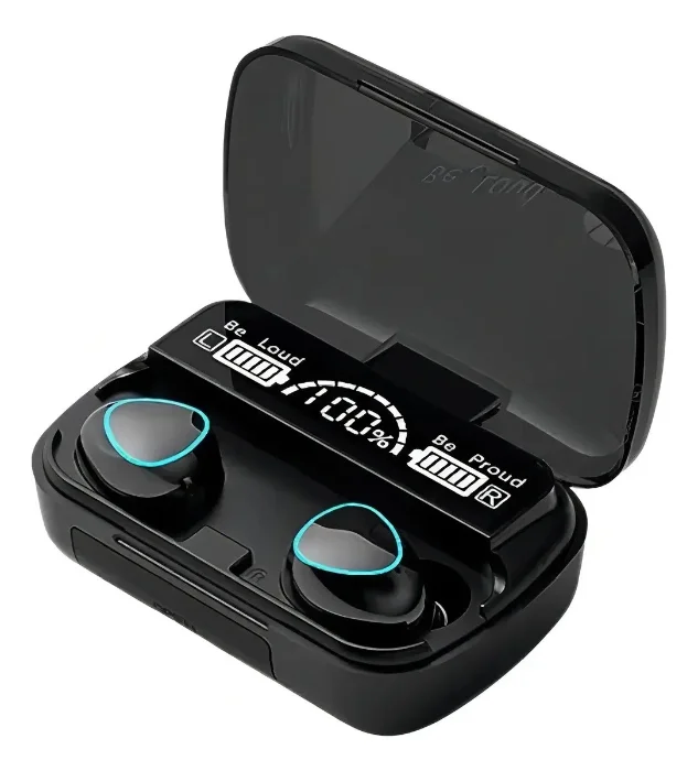 Auriculares Bluetooth Dual Ear Game M30 de Tws Color Negro