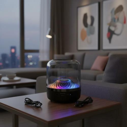 Parlante Bluetooth Portatil Inalambrico Luces Led