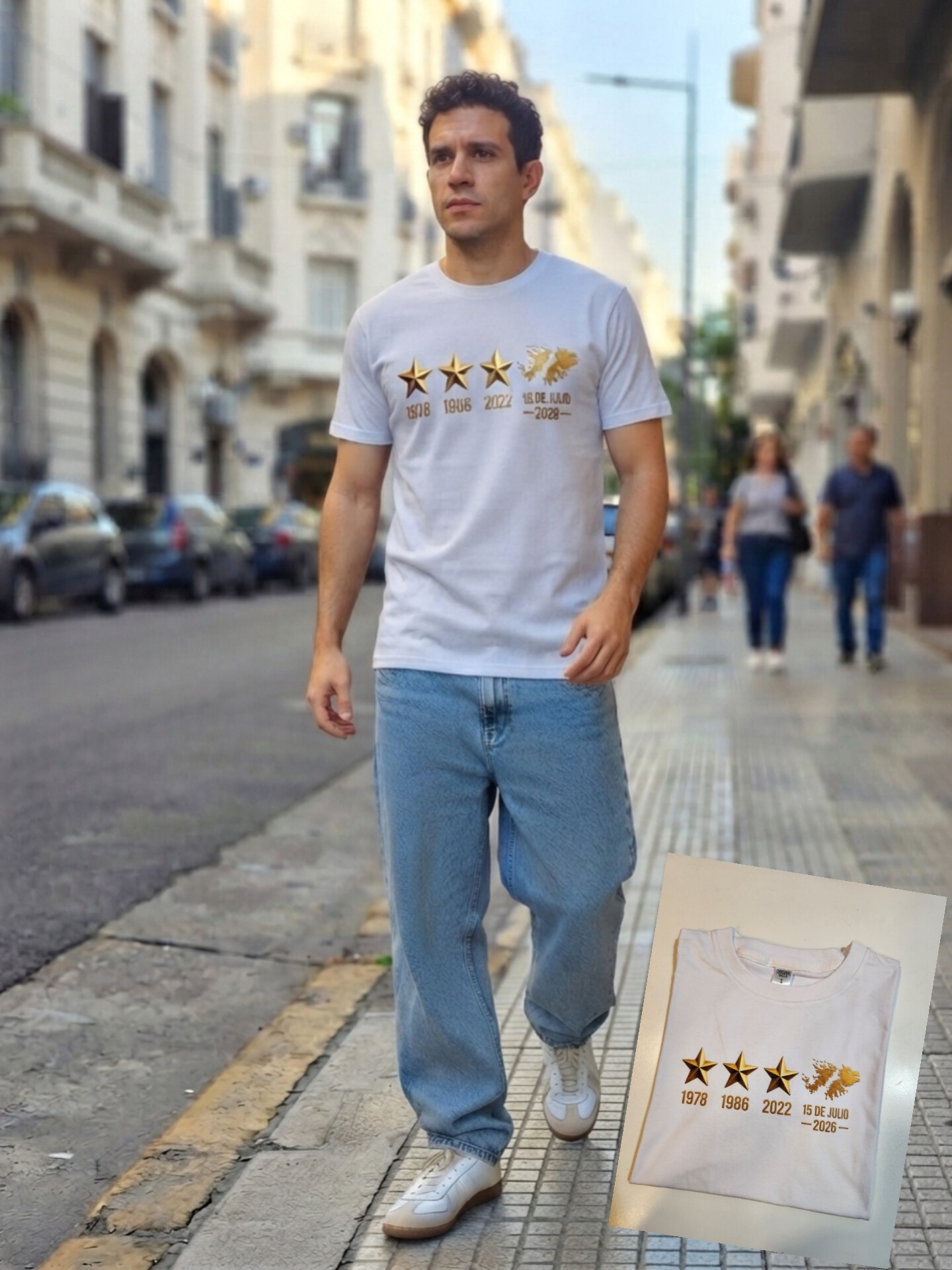 Remeras Semi Peinadas Combo X 5 - Imagen 2