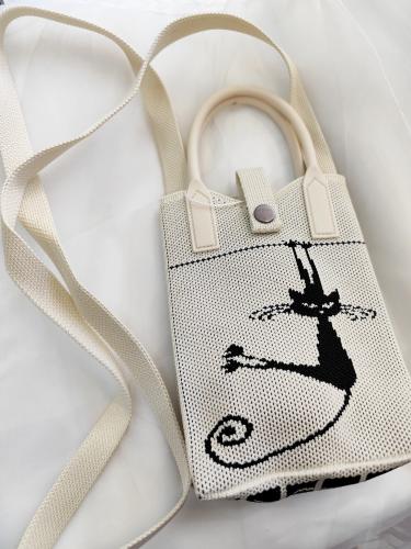 Mini Bolso Bandolera Tejido