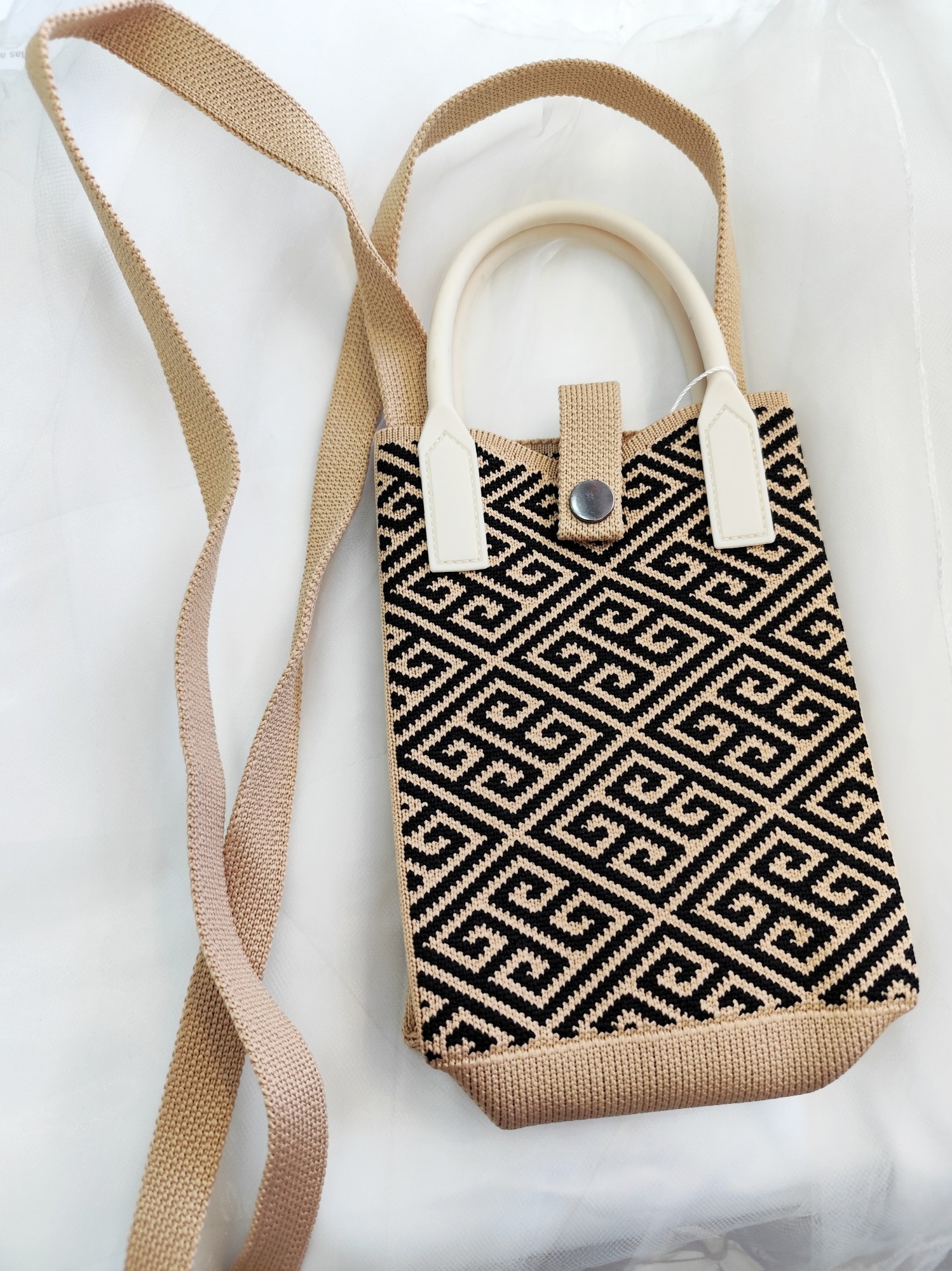 Mini Bolso Bandolera Tejido - Imagen 5