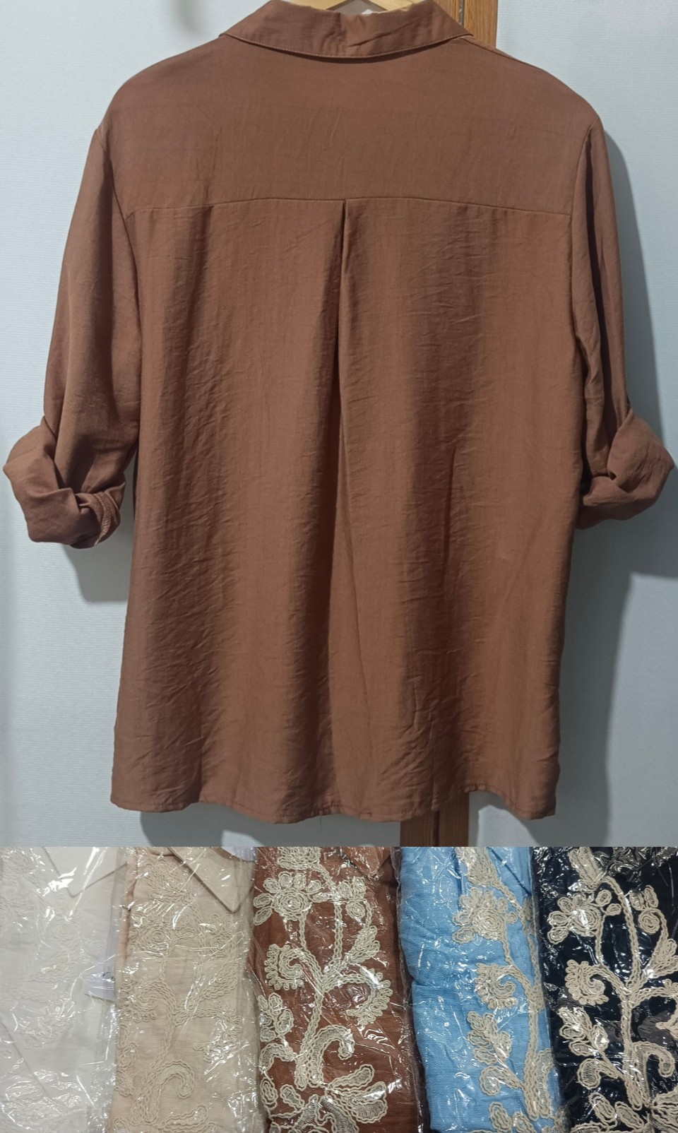 Camisa Bordado Lino - Imagen 3